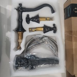 Black Bronze Faucet Set